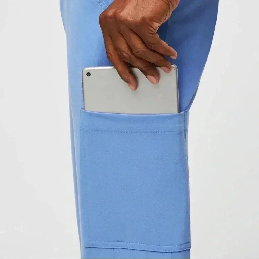 FIGS Axim Cargo Scrub Pants Sz M Tall‎